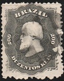 [Emperor Dom Pedro - White Wove Paper, type J]