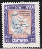 [Airmail Stamps - The 20th Anniversary of the First National Air Service, type EL]