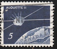 [Launching of Canadian Satellite "Alouette II", type KO]