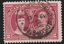 [The 300th Anniversary of the Founding of Quebec, type X]