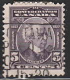 [The 60th Anniversary of the Founding of the Dominion of Canada, Inscription: "1867 Confederation 1927", 類型 AU]