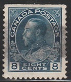 [King George V in Admiral Uniform - New Colors and Values, 类型 AD14]