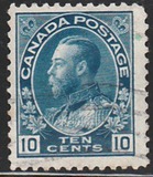 [King George V in Admiral Uniform - New Colors and Values, 类型 AD15]