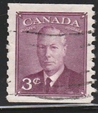 [King George VI - Inscription: "POSTES POSTAGE", տեսակ EL]