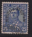 [Overprinted "Mbretnea Shqiptare" - Kingdom of Albania, type AZ5]