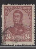[General San Martin - Watermark 3,4 or Unwatermarked, प्रकार BK12]