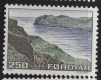 [Introduction of the Financially Independent Postverk Føroya, Вид E]