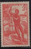 [Man Poling a Canoe, type AB]