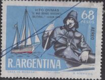 [Airmail - Vito Dumas' World Voyage in Yacht "Legh II", Tip ZS]