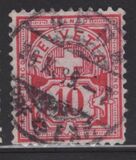 [Helvetia - Cross & Shield - Fiber Paper, प्रकार L4]
