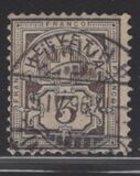 [Helvetia - Cross & Shield - Fiber Paper, प्रकार L1]