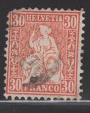 [Helvetia - New Design - Value in Corners - White Paper, 类型 K5]