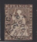[Helvetia - Berner Print, тип J]