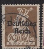 [Postage Stamps from Bayern Overprinted "Deutsches Reich", type AE2]