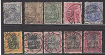 [Germania - Inscription "REICHSPOST", प्रकार J]