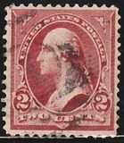 [George Washington - Lines of Groundwork Run Across Triangle, type BX7]