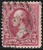 [George Washington - Lines of Groundwork Run Across Triangle, type BX3]