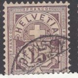 [Helvetia - Cross & Shield - Fiber Paper, प्रकार L7]