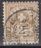 [Helvetia - Cross & Shield - Fiber Paper, प्रकार L]