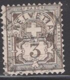 [Helvetia - Cross & Shield - Fiber Paper, प्रकार L1]