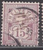 [Helvetia - Cross & Shield - Fiber Paper, प्रकार L7]