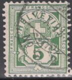 [Helvetia - Cross & Shield - Fiber Paper, प्रकार L3]