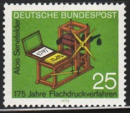 [Alois Senefelder, 1.771 - 1.834. Inventor de la prensa litográfica., tipo SU]