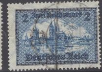 [Landscape Stamp of 1924 with Currency in Reichsmark, тип DH]