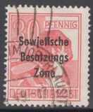 [Joint Allied Occupation Zones Stamps Overprinted "Sowjetische Besatzungs Zone", type B10]