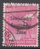 [Joint Allied Occupation Zones Stamps Overprinted "Sowjetische Besatzungs Zone", type B11]