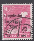 [Joint Allied Occupation Zones Stamps Overprinted "Sowjetische Besatzungs Zone", type B11]