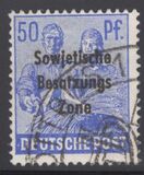 [Joint Allied Occupation Zones Stamps Overprinted "Sowjetische Besatzungs Zone", type B12]