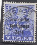 [Joint Allied Occupation Zones Stamps Overprinted "Sowjetische Besatzungs Zone", type B12]