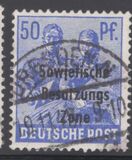 [Joint Allied Occupation Zones Stamps Overprinted "Sowjetische Besatzungs Zone", type B12]