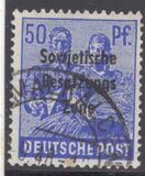 [Joint Allied Occupation Zones Stamps Overprinted "Sowjetische Besatzungs Zone", type B12]