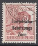 [Joint Allied Occupation Zones Stamps Overprinted "Sowjetische Besatzungs Zone", type B13]