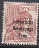 [Joint Allied Occupation Zones Stamps Overprinted "Sowjetische Besatzungs Zone", type B13]