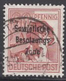 [Joint Allied Occupation Zones Stamps Overprinted "Sowjetische Besatzungs Zone", type B13]