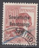 [Joint Allied Occupation Zones Stamps Overprinted "Sowjetische Besatzungs Zone", type B13]