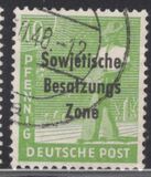 [Joint Allied Occupation Zones Stamps Overprinted "Sowjetische Besatzungs Zone", tip B3]