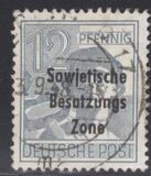 [Joint Allied Occupation Zones Stamps Overprinted "Sowjetische Besatzungs Zone", tip B4]