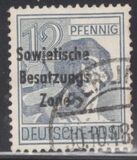 [Joint Allied Occupation Zones Stamps Overprinted "Sowjetische Besatzungs Zone", tip B4]