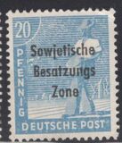 [Joint Allied Occupation Zones Stamps Overprinted "Sowjetische Besatzungs Zone", tip B7]