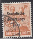 [Joint Allied Occupation Zones Stamps Overprinted "Sowjetische Besatzungs Zone", tip B8]