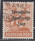 [Joint Allied Occupation Zones Stamps Overprinted "Sowjetische Besatzungs Zone", tip B8]
