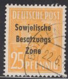 [Joint Allied Occupation Zones Stamps Overprinted "Sowjetische Besatzungs Zone", tip B9]
