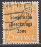 [Joint Allied Occupation Zones Stamps Overprinted "Sowjetische Besatzungs Zone", tip B9]