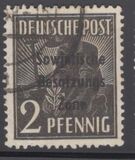 [Joint Allied Occupation Zones Stamps Overprinted "Sowjetische Besatzungs Zone", tip B]
