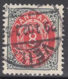 [Royal Emblem - New Drawing - Value in "ØRE" - Different Watermark, type G27]