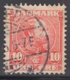 [King Christian IX, 1818-1906 - Horizontal Lines in Background in Oval, 类型 M]